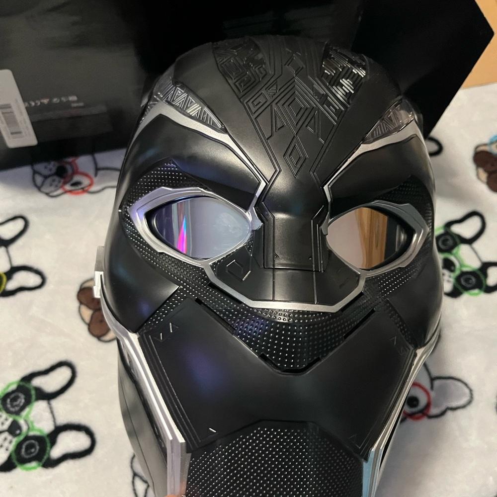 Marvel Silver and Purple Black Panther Helmet - Picture 6 of 12